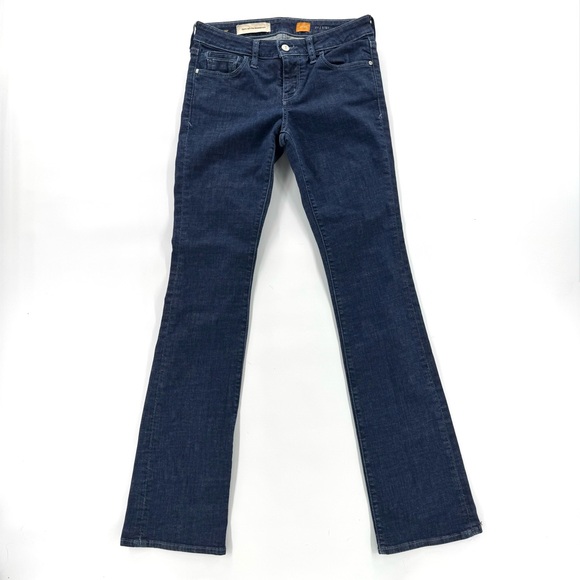 Pilcro and the Letterpress Denim - Anthropologie Pilcro & The Letterpress bootcut Jeans Dark Wash Sz26